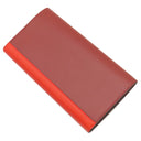 セリーヌ CELINE トライフォールデッド マルチファンクション 105853A3K.21CL コーラル レザー 長財布 ゴールド金具 赤 ポケット