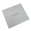 バレンシアガ BALENCIAGA キャッシュ コンパクトウォレット 594312 ブラック レザー 三つ折り財布 シルバー金具 黒 エブリデイ