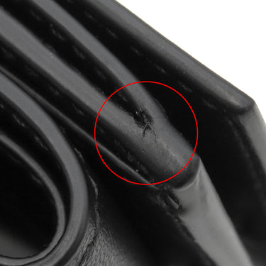 バレンシアガ BALENCIAGA キャッシュ コンパクトウォレット 594312 ブラック レザー 三つ折り財布 シルバー金具 黒 エブリデイ