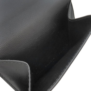 バレンシアガ BALENCIAGA キャッシュ コンパクトウォレット 594312 ブラック レザー 三つ折り財布 シルバー金具 黒 エブリデイ