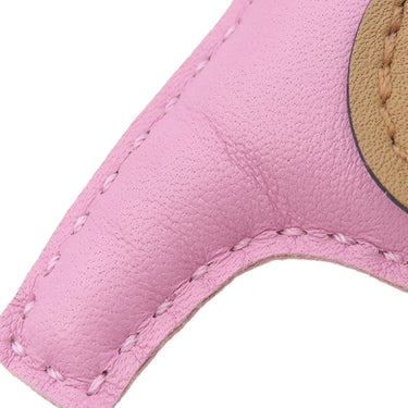 エルメス HERMES ロデオPM ペガサス モーヴシルベストル×クレ×チャイ アニューミロ バッグチャーム ピンク オフホワイト 茶