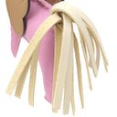 エルメス HERMES ロデオPM ペガサス モーヴシルベストル×クレ×チャイ アニューミロ バッグチャーム ピンク オフホワイト 茶