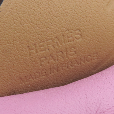 エルメス HERMES ロデオPM ペガサス モーヴシルベストル×クレ×チャイ アニューミロ バッグチャーム ピンク オフホワイト 茶