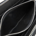 ロエベ LOEWE リピート アナグラム ジップアラウンド ウォレット ホワイト系 カーフレザー 長財布 シルバー金具 白 ラウンドファスナー