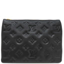 ルイヴィトン LOUIS VUITTON クッサン BB M21259 ブラック ラムレザー 2WAYバッグ ゴールド金具 黒 チェーンショルダー クラッチ