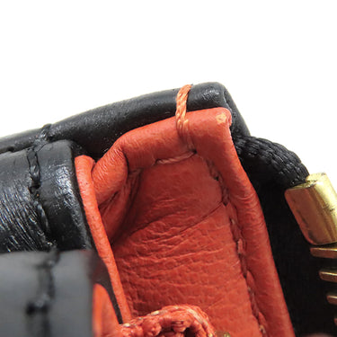ルイヴィトン LOUIS VUITTON クッサン BB M21259 ブラック ラムレザー 2WAYバッグ ゴールド金具 黒 チェーンショルダー クラッチ
