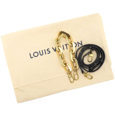 ルイヴィトン LOUIS VUITTON クッサン BB M21259 ブラック ラムレザー 