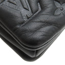 ルイヴィトン LOUIS VUITTON クッサン BB M21259 ブラック ラムレザー 2WAYバッグ ゴールド金具 黒 チェーンショルダー クラッチ