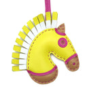 エルメス HERMES ジージー カマイユ ライム×ブルーブリュム×チャイ×ローズパープル アニューミロ バッグチャーム 黄色 水色 茶 紫