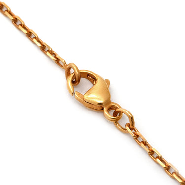 エルメス HERMES ポップアッシュ ミニ ペンダント マロングラッセ×ローズゴールド GP ラッカー ネックレス ローズゴールド金具 薄茶 Hモチーフ