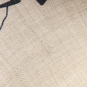 エルメス HERMES ショール カレ140 CARRE カレジェアン ベージュ×ブラック カシミヤ シルク ストール 【JUNGLE LOVE /ジャングルラブ】