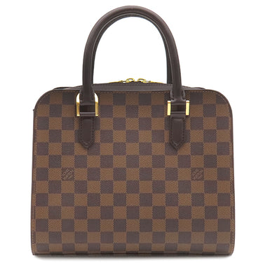 ルイヴィトン LOUIS VUITTON トリアナ N51155 ダミエエベヌ ダミエキャンバス ハンドバッグ ゴールド金具 茶