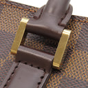 ルイヴィトン LOUIS VUITTON トリアナ N51155 ダミエエベヌ ダミエキャンバス ハンドバッグ ゴールド金具 茶