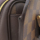 ルイヴィトン LOUIS VUITTON トリアナ N51155 ダミエエベヌ ダミエキャンバス ハンドバッグ ゴールド金具 茶