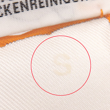 エルメス HERMES カレ90 CARRE オレンジ×ブルー×マルチカラー シルク スカーフ 【Baobab Cat/バオバブ・キャット】