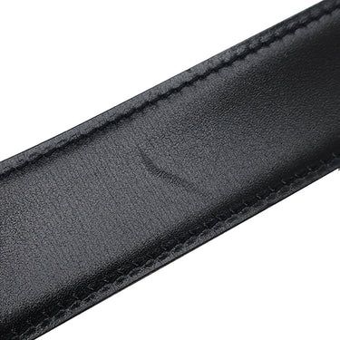 エルメス HERMES コンスタンスH ＃65 ブラック×オレンジ ボックスカーフ メタル #65 ベルト Hバックル 黒 オレンジ