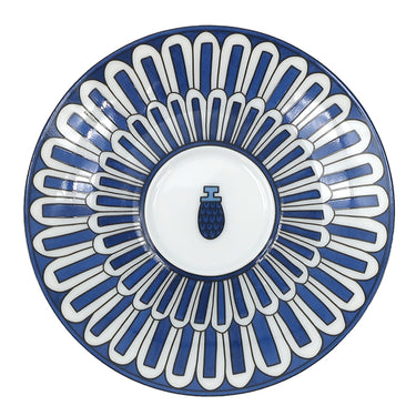 エルメス HERMES ブルーダイユール カップ&ソーサー 30016P ブルーXホワイト 磁器 食器 生産終了品 コーヒー ティー ポーセリン 1客 BLEUS d'AILLEURS