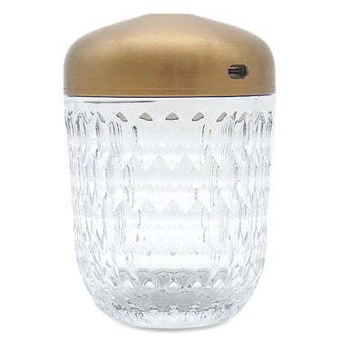 サンルイ SAINT LOUIS フォリア ミニポータブルランプ 150DF500 クリア×コッパー クリスタル アルミ 照明 HERMES エルメス テーブルランプ 照明