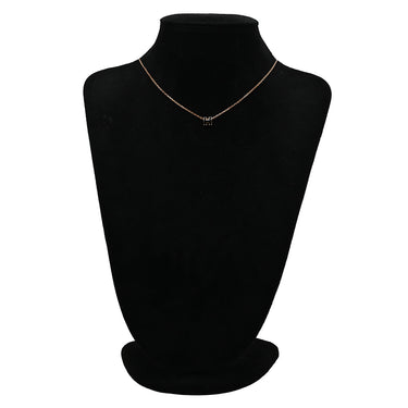 エルメス HERMES ポップアッシュ ミニ ペンダント ブラック×ローズゴールド GP ラッカー ネックレス ピンクゴールド Hモチーフ 新品 未使用