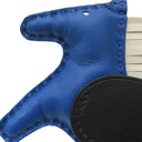 エルメス HERMES ロデオPM ペガサス ブルーフランス×クレ×ブラック アニューミロ バッグチャーム 青 オフホワイト 黒