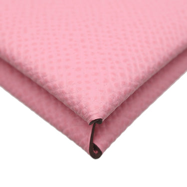 エルメス HERMES カルヴィ ローズコンフェッティ ヴォーエプソン カードケース シルバー金具 カード入れ