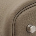 エルメス HERMES ピコタンロックMM エトゥープ トリヨンクレマンス ハンドバッグ シルバー金具 新品 未使用 グレージュ