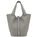 エルメス HERMES ピコタンロックPM グリメイヤー トリヨンクレマンス ハンドバッグ シルバー金具 新品 未使用