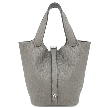 エルメス HERMES ピコタンロックPM グリメイヤー トリヨンクレマンス ハンドバッグ シルバー金具 新品 未使用