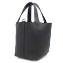 エルメス HERMES ピコタンロックPM ブラック トリヨンクレマンス ハンドバッグ シルバー金具 新品 未使用 黒