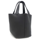 エルメス HERMES ピコタンロックPM ブラック トリヨンクレマンス ハンドバッグ シルバー金具 新品 未使用 黒