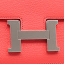 エルメス HERMES コンスタンス3 ミニ ミロワール ローズテキサス シェーブル ショルダーバッグ シルバー金具
