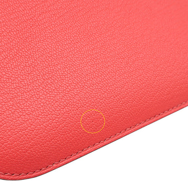 エルメス HERMES コンスタンス3 ミニ ミロワール ローズテキサス シェーブル ショルダーバッグ シルバー金具