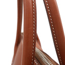 エルメス HERMES ボリード35 リラックス フォーブ ヴォーシッキム ハンドバッグ シルバー金具 茶