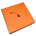 エルメス HERMES ボリード35 リラックス フォーブ ヴォーシッキム ハンドバッグ シルバー金具 茶