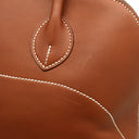 エルメス HERMES ボリード35 リラックス フォーブ ヴォーシッキム ハンドバッグ シルバー金具 茶