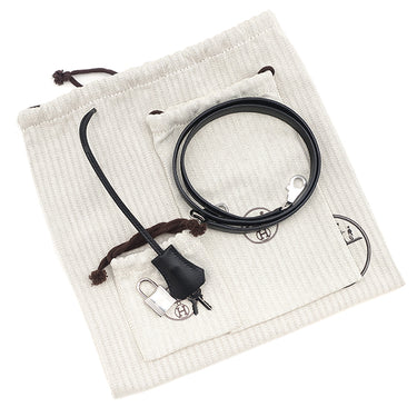 エルメス HERMES ケリー28 外縫い ブラック ヴォーエプソン 2WAYバッグ シルバー金具 黒 ショルダー