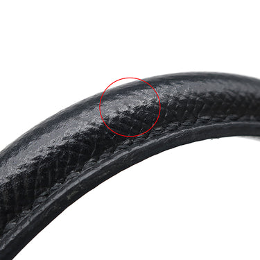 エルメス HERMES ケリー28 外縫い ブラック ヴォーエプソン 2WAYバッグ シルバー金具 黒 ショルダー