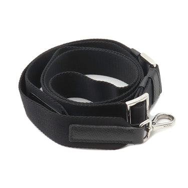 プラダ PRADA サフィアーノ トライアングル iPhoneカバー ブラック サフィアーノレザー ポリアミド 携帯・スマホアクセサリー シルバー金具 黒 三角ロゴ iPhone14 pro