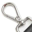 プラダ PRADA サフィアーノ トライアングル iPhoneカバー ブラック サフィアーノレザー ポリアミド 携帯・スマホアクセサリー シルバー金具 黒 三角ロゴ iPhone14 pro