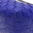 マルニ MARNI アニマル バスケットバッグ ブルー ポリプロピレン ハンドバッグ シルバー金具 青 犬 クリームドッグ マルニマーケット