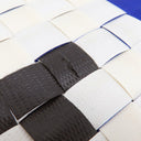 マルニ MARNI アニマル バスケットバッグ ブルー ポリプロピレン ハンドバッグ シルバー金具 青 犬 クリームドッグ マルニマーケット