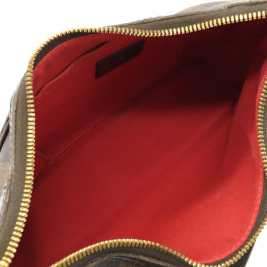 ルイヴィトン LOUIS VUITTON テムズPM N48180 ダミエエベヌ ダミエキャンバス ショルダーバッグ ゴールド金具 茶 ハンドバッグ ワンショルダー 肩掛け