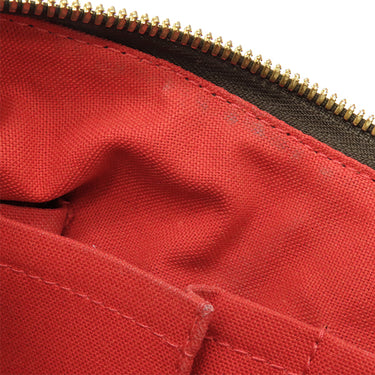 ルイヴィトン LOUIS VUITTON テムズPM N48180 ダミエエベヌ ダミエキャンバス ショルダーバッグ ゴールド金具 茶 ハンドバッグ ワンショルダー 肩掛け