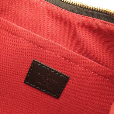 ルイヴィトン LOUIS VUITTON テムズPM N48180 ダミエエベヌ ダミエキャンバス ショルダーバッグ ゴールド金具 茶 ハンドバッグ ワンショルダー 肩掛け