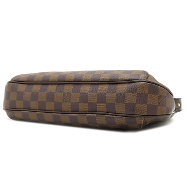 ルイヴィトン LOUIS VUITTON テムズPM N48180 ダミエエベヌ ダミエキャンバス ショルダーバッグ ゴールド金具 茶 ハンドバッグ ワンショルダー 肩掛け