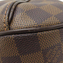 ルイヴィトン LOUIS VUITTON テムズPM N48180 ダミエエベヌ ダミエキャンバス ショルダーバッグ ゴールド金具 茶 ハンドバッグ ワンショルダー 肩掛け