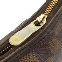 ルイヴィトン LOUIS VUITTON テムズPM N48180 ダミエエベヌ ダミエキャンバス ショルダーバッグ ゴールド金具 茶 ハンドバッグ ワンショルダー 肩掛け