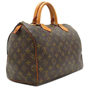 ルイヴィトン LOUIS VUITTON スピーディ 30 M41526 モノグラム モノグラムキャンバス ハンドバッグ ゴールド金具 茶 ミニボストン 鍵・パドロック欠品