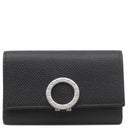 ブルガリ BVLGARI ブルガリブルガリ 30422 ブラック グレインレザー キーケース シルバー金具 黒 6連 6本