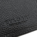 ブルガリ BVLGARI ブルガリブルガリ 30422 ブラック グレインレザー キーケース シルバー金具 黒 6連 6本